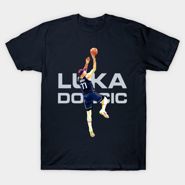 Luka Doncic WPAP T-Shirt by awangwidyatama